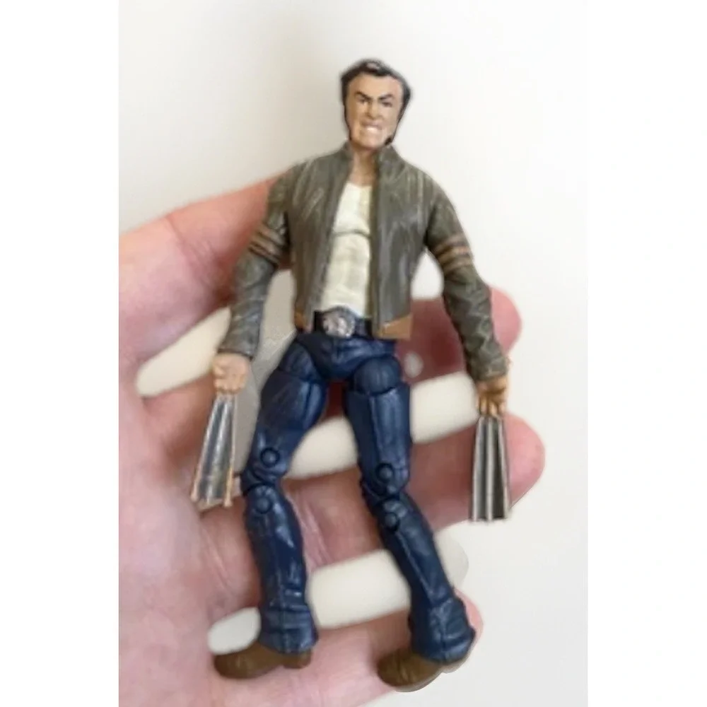 Marvel Universe X-Men Origins Wolverine Tan Biker Jacket Logan‎ 3.75